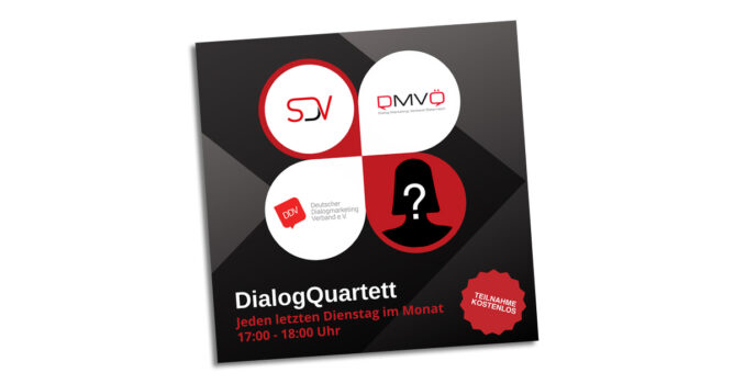 SDV startet Live-Podcast-Serie DialogQuartett
